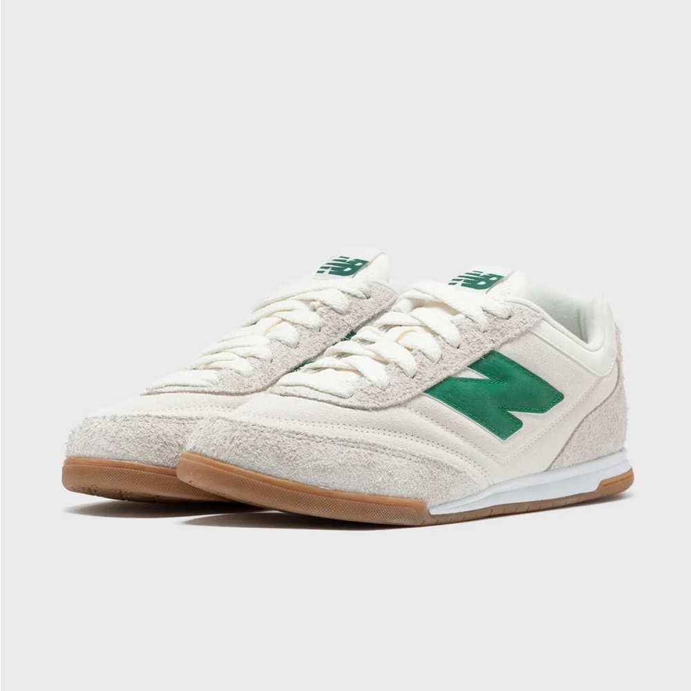 New Balance RC42 White and Green Sneakers